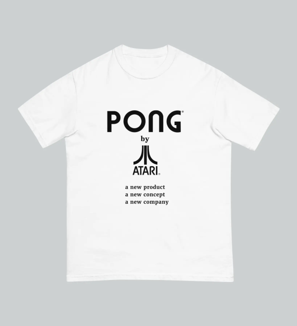 Pong Logo Tee - Official Atari Shirt