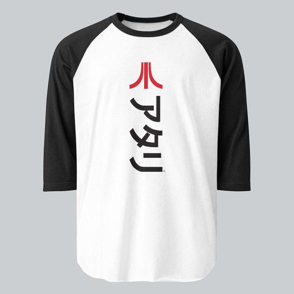 Katakana 3/4 Sleeve Raglan Tee